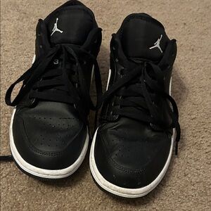 Black and White Air Jordans